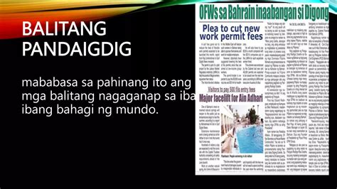 parte ng dyaryo|BAHAGI NG DYARYO.pptx .